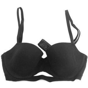 Third Love Pima Cotton T-shirt Bra in Black! 30D